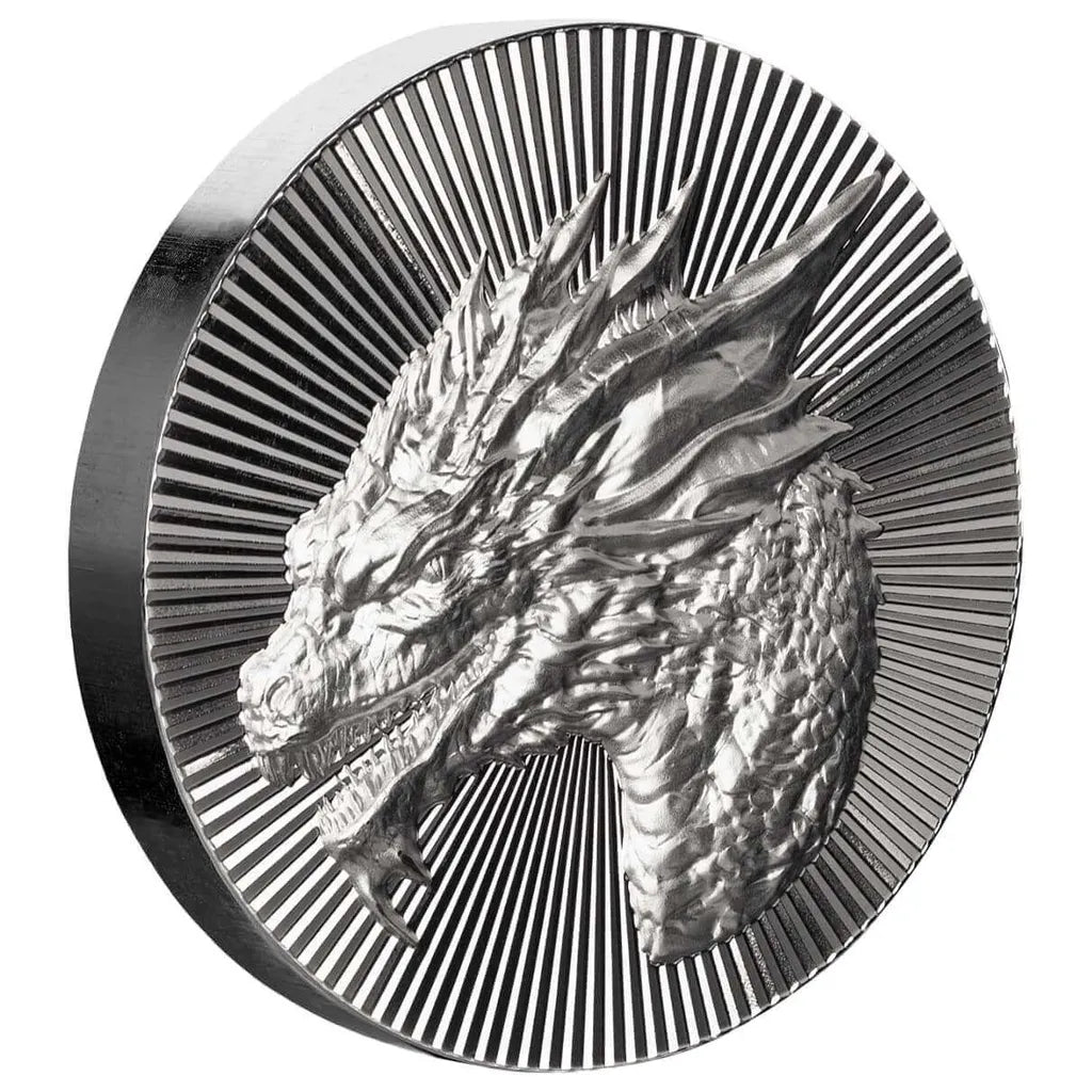 Scottsdale Dragon Stacker® - 1 Ozt .999 Fine Silver Round