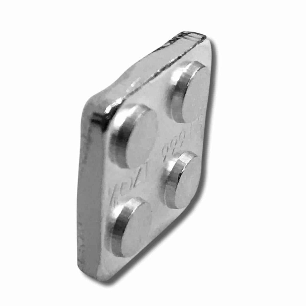 Monarch Mint - 1/8 oz .999 Fine Silver Building Block - 2x2 Top