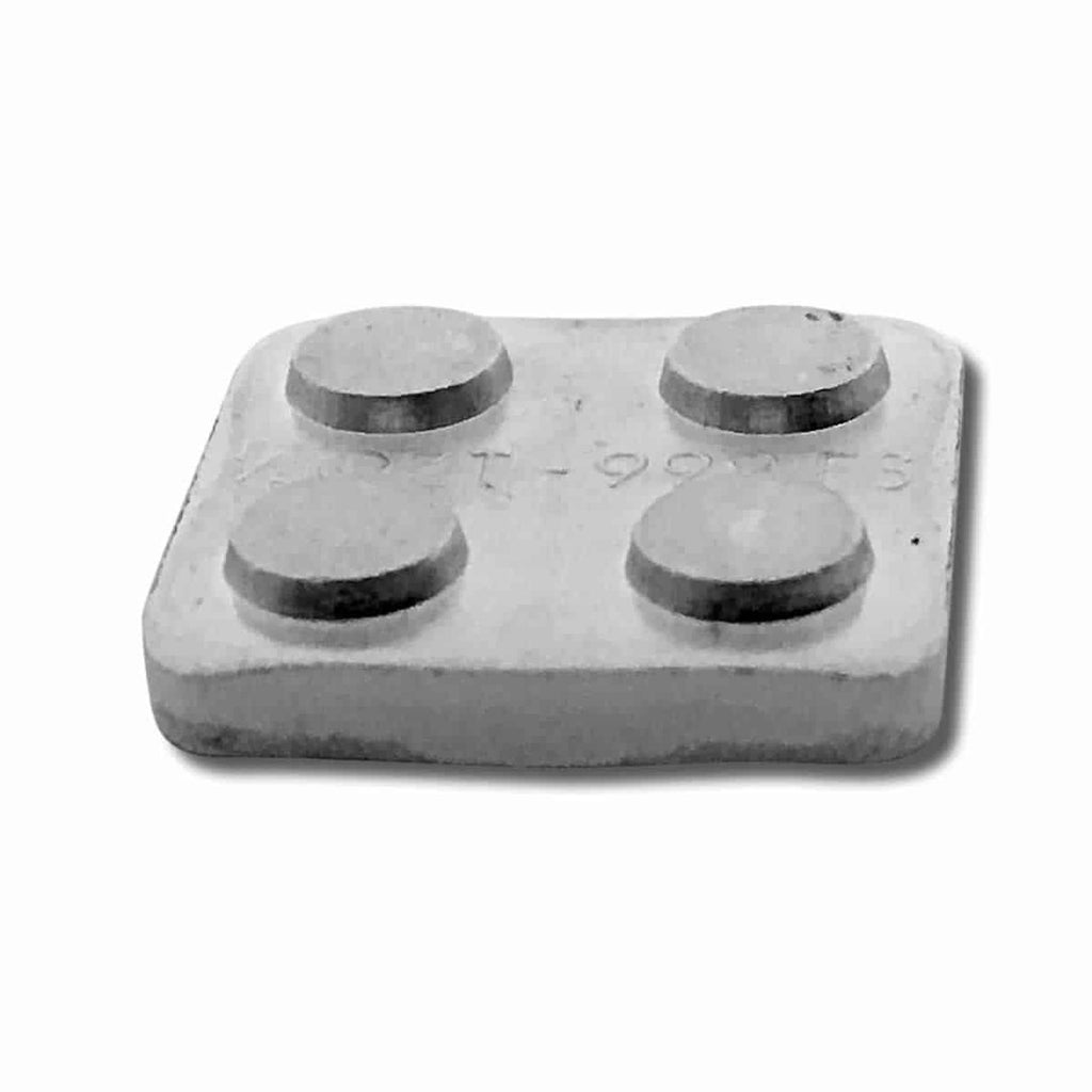 Monarch Mint - 1/8 oz .999 Fine Silver Building Block - 2x2 Top