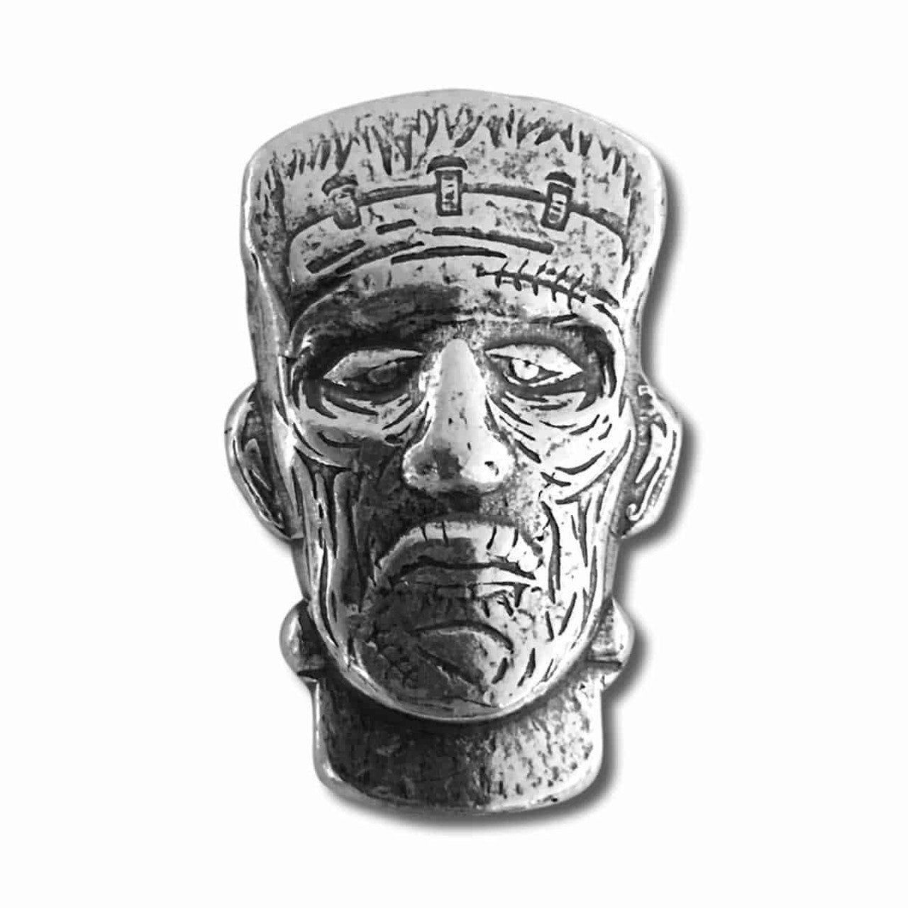 Monarch Mint - 1.5 oz .999 Fine Silver Frankenstein Head