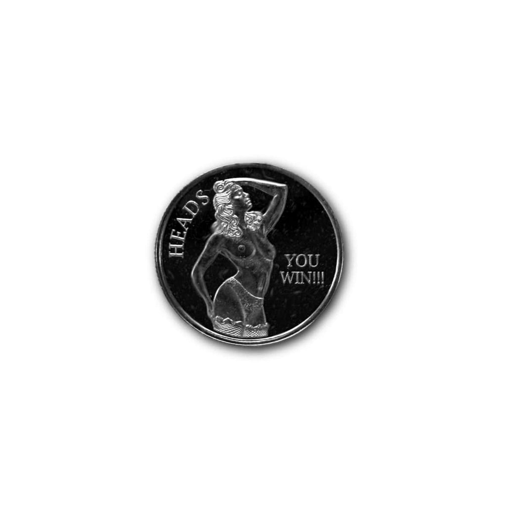 Monarch Mint - 1/10 oz .999 Fine Silver Round - Heads You Win! Tails You Win!