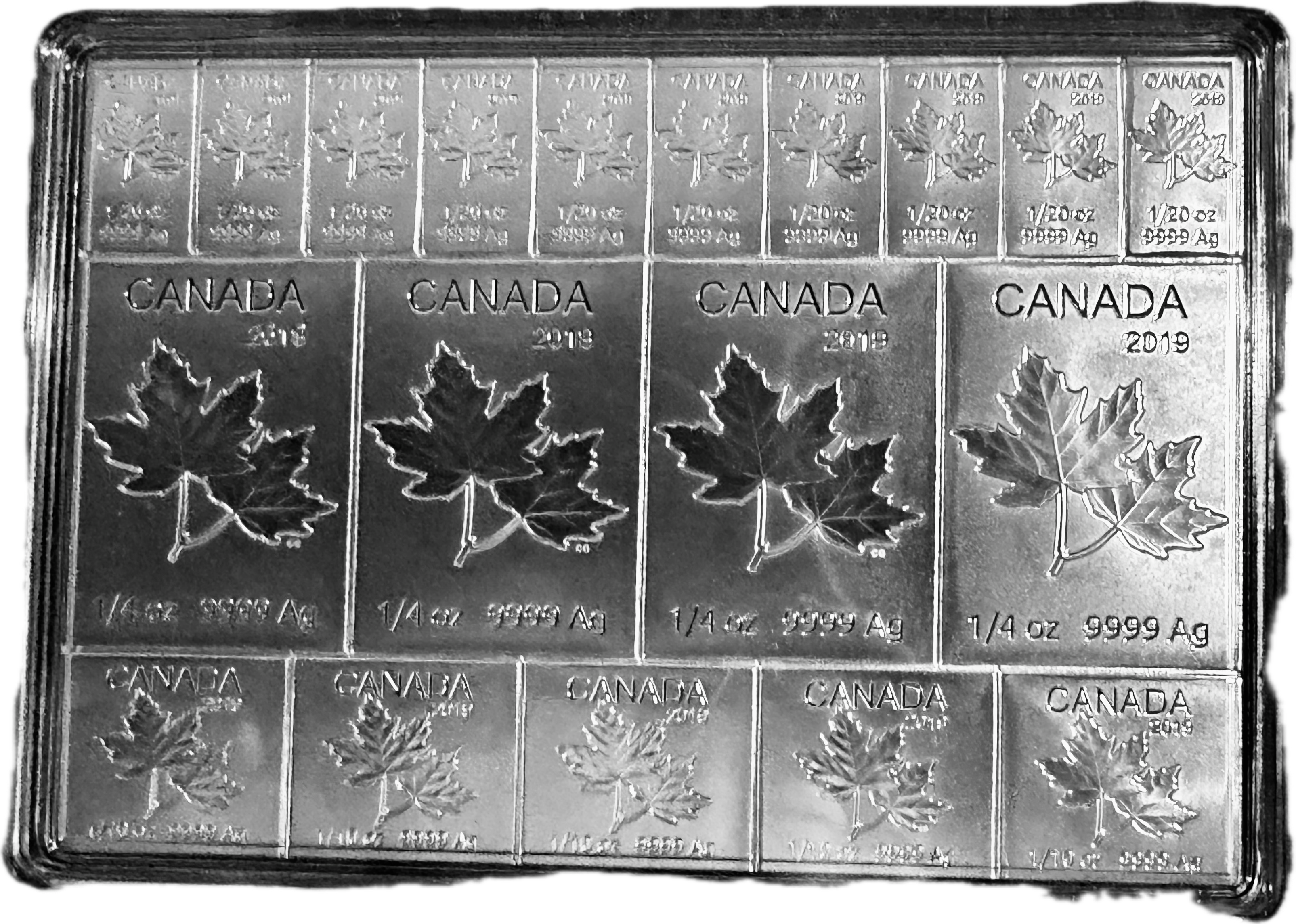 Canadian - 2019 Maple Flex Bar - 2 ozt. Fine Silver