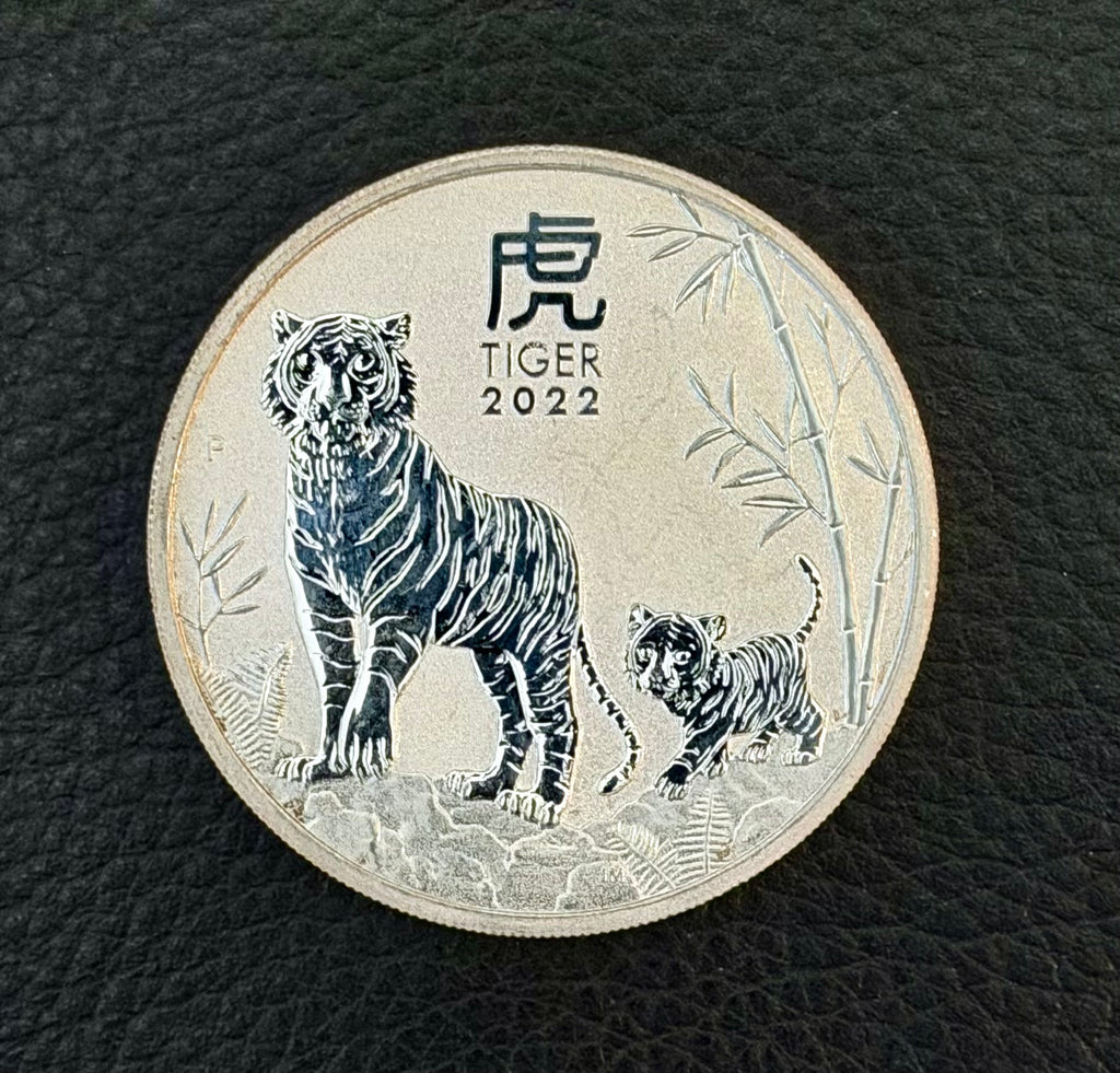 Australia - 2022 Lunar New Year Tiger - 1 ozt Sovereign - Secondary Market