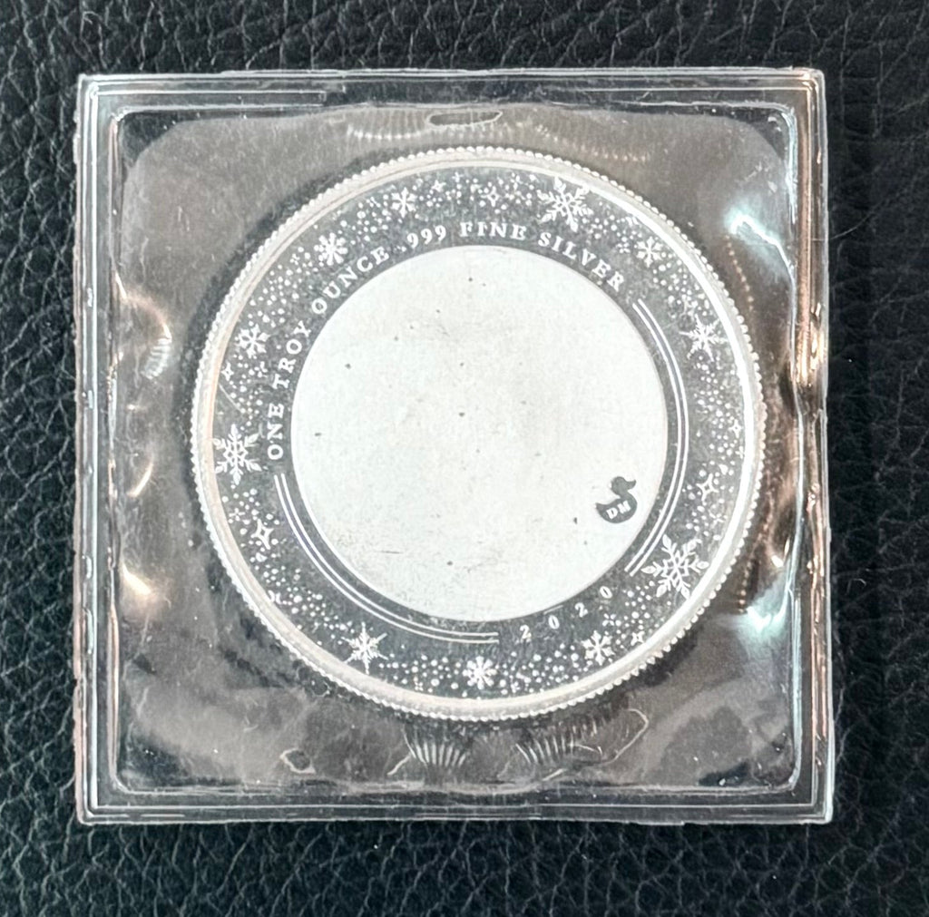 1 ozt – 2020 A Child Is Born Nativity- .999 Fine Silver Round