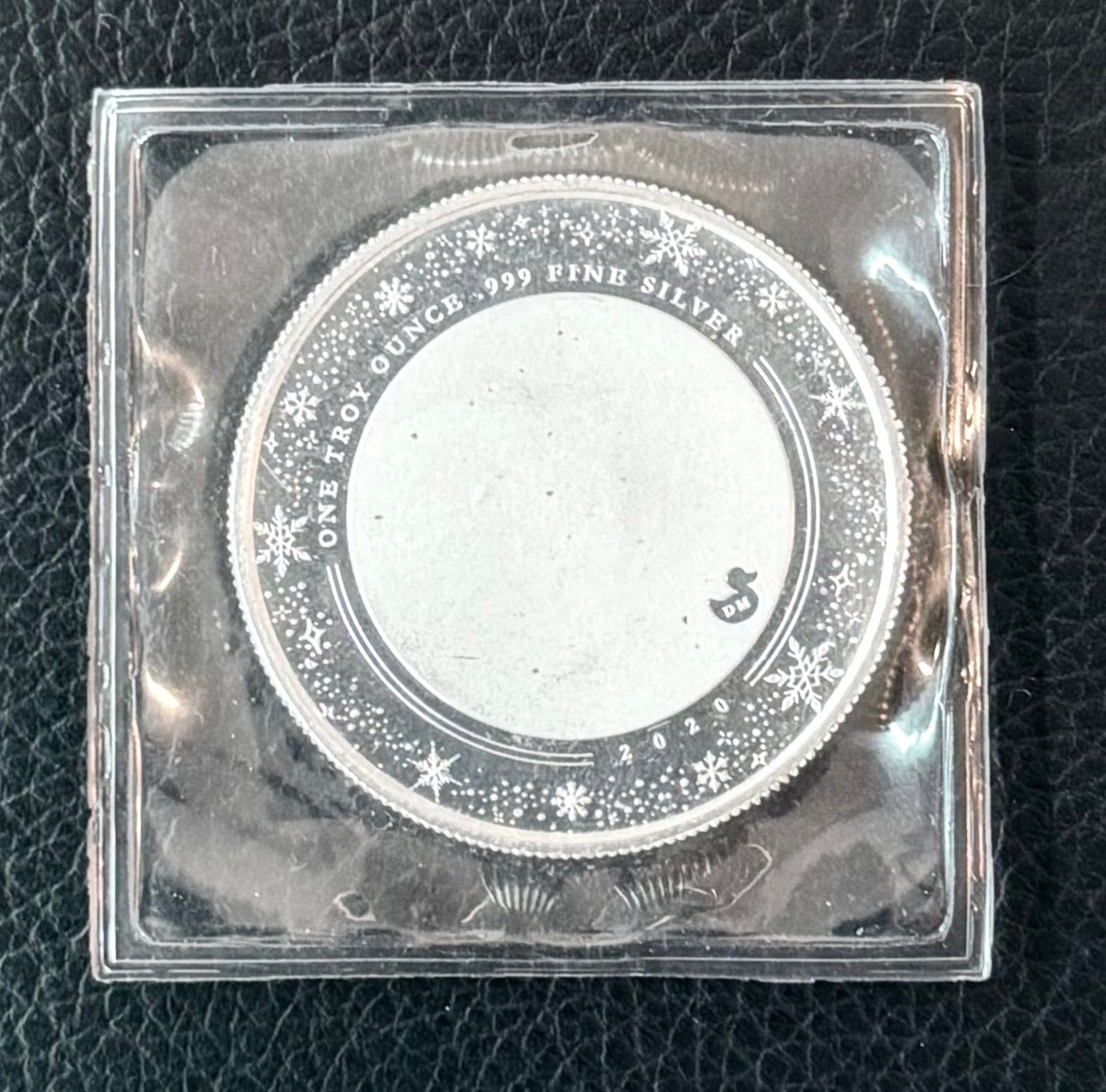 1 ozt – 2020 A Child Is Born Nativity- .999 Fine Silver Round
