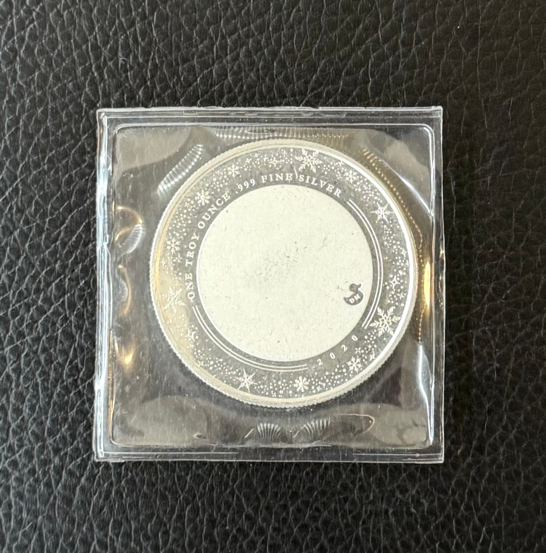1 ozt – 2020 I'll be home for christmas" - .999 Fine Silver Round