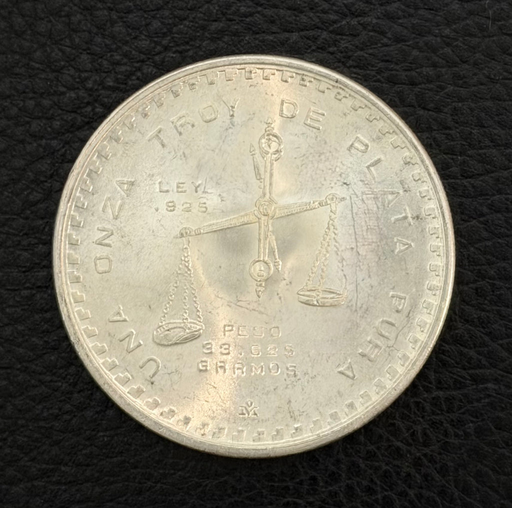 Mexico - 1979 Weights and Balances 1 Onza - 92.5% Sterling Silver