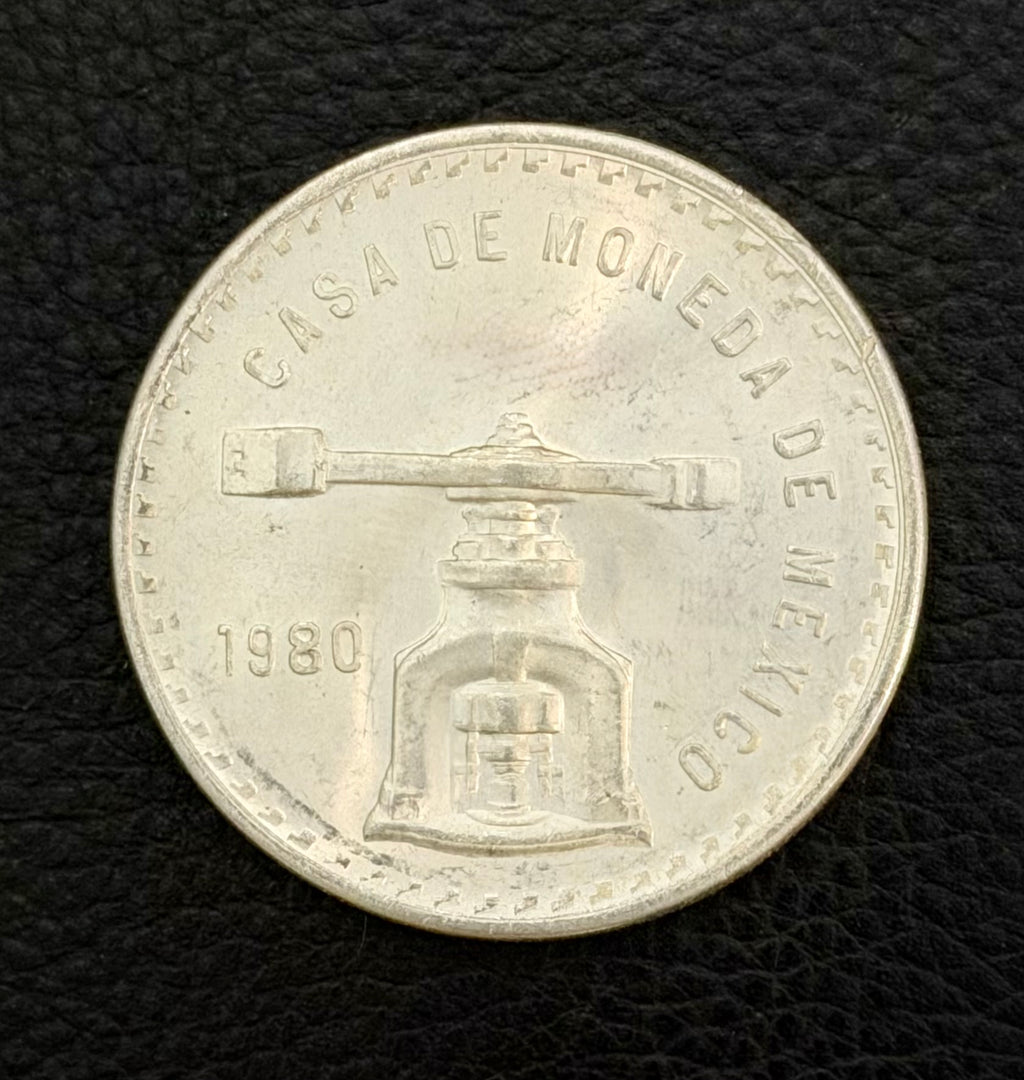 Mexico - 1980 Weights and Balances 1 Onza - 92.5% Sterling Silver