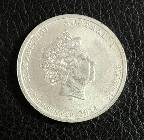 Australia - 2014 Battle of the Coral Sea - .5 ozt  Sovereign in Capsule