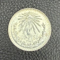 Mexico - Un Peso Silver Coin – Cap & Rays (Random Year)