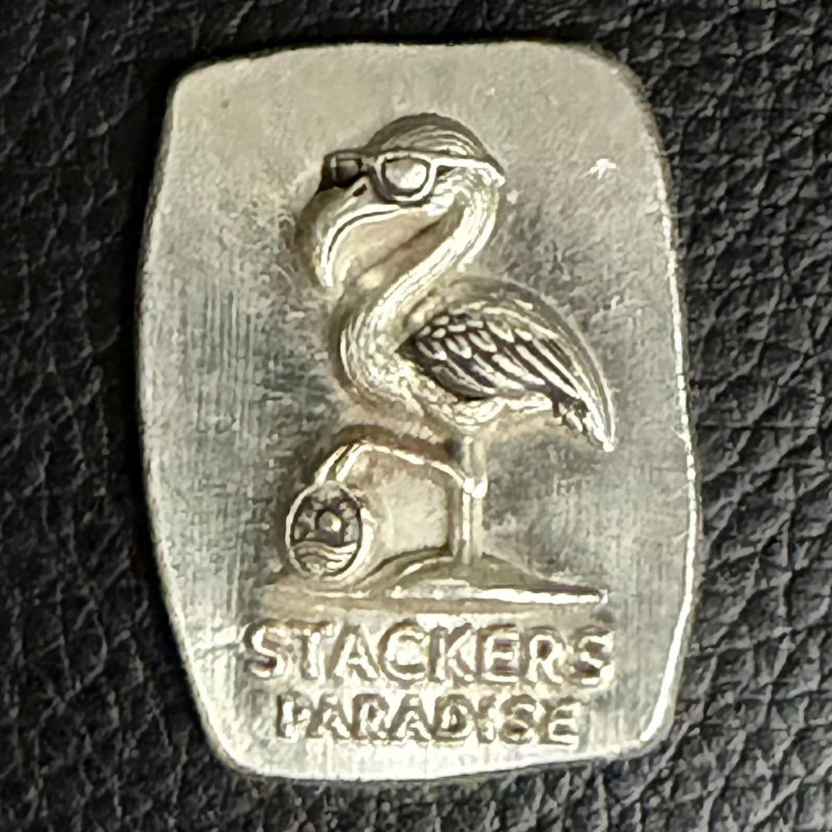 Flipp the Flamingo – 1 ozt Poured Silver Bar
