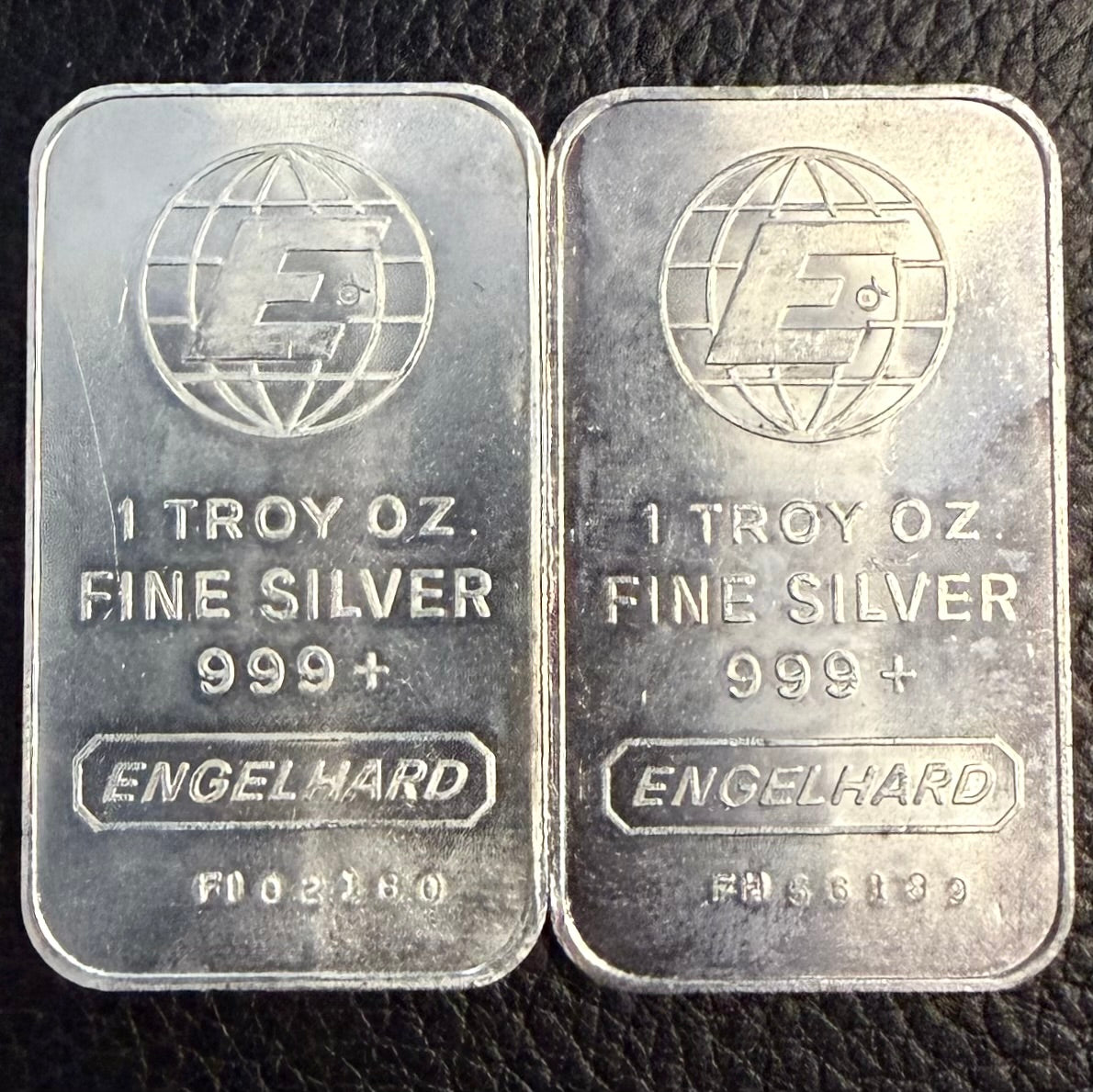 Vintage - Engelhard "Portrait Large E" - 1 Ozt .999 Fine Silver Bar