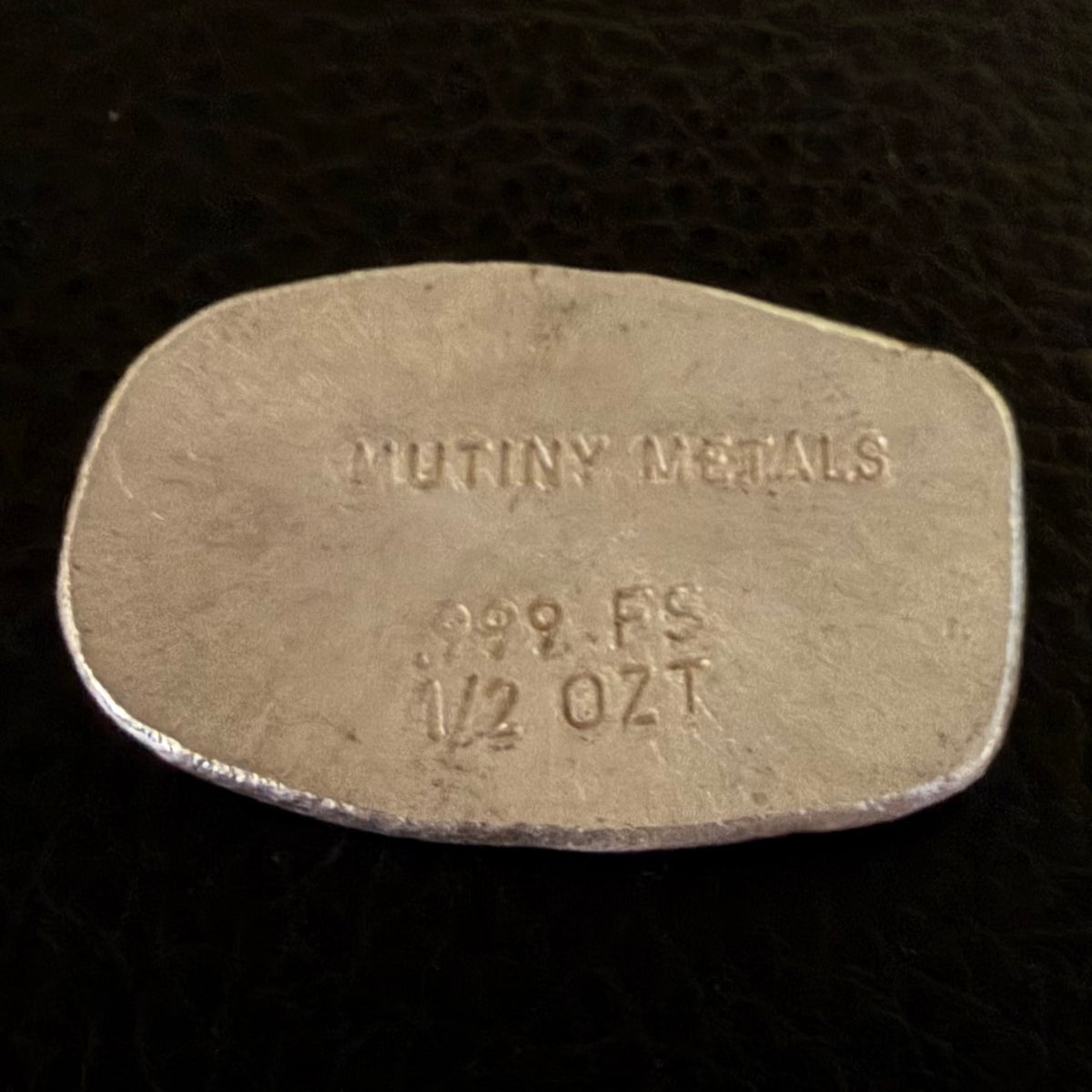0.5 Oz "Merica Skull" - Hand Poured .999 Fine Silver Bar