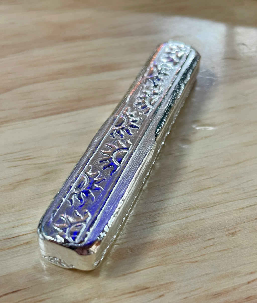 2.3oz Sunshine Wave Kit Kat Bar .999 Fine Silver