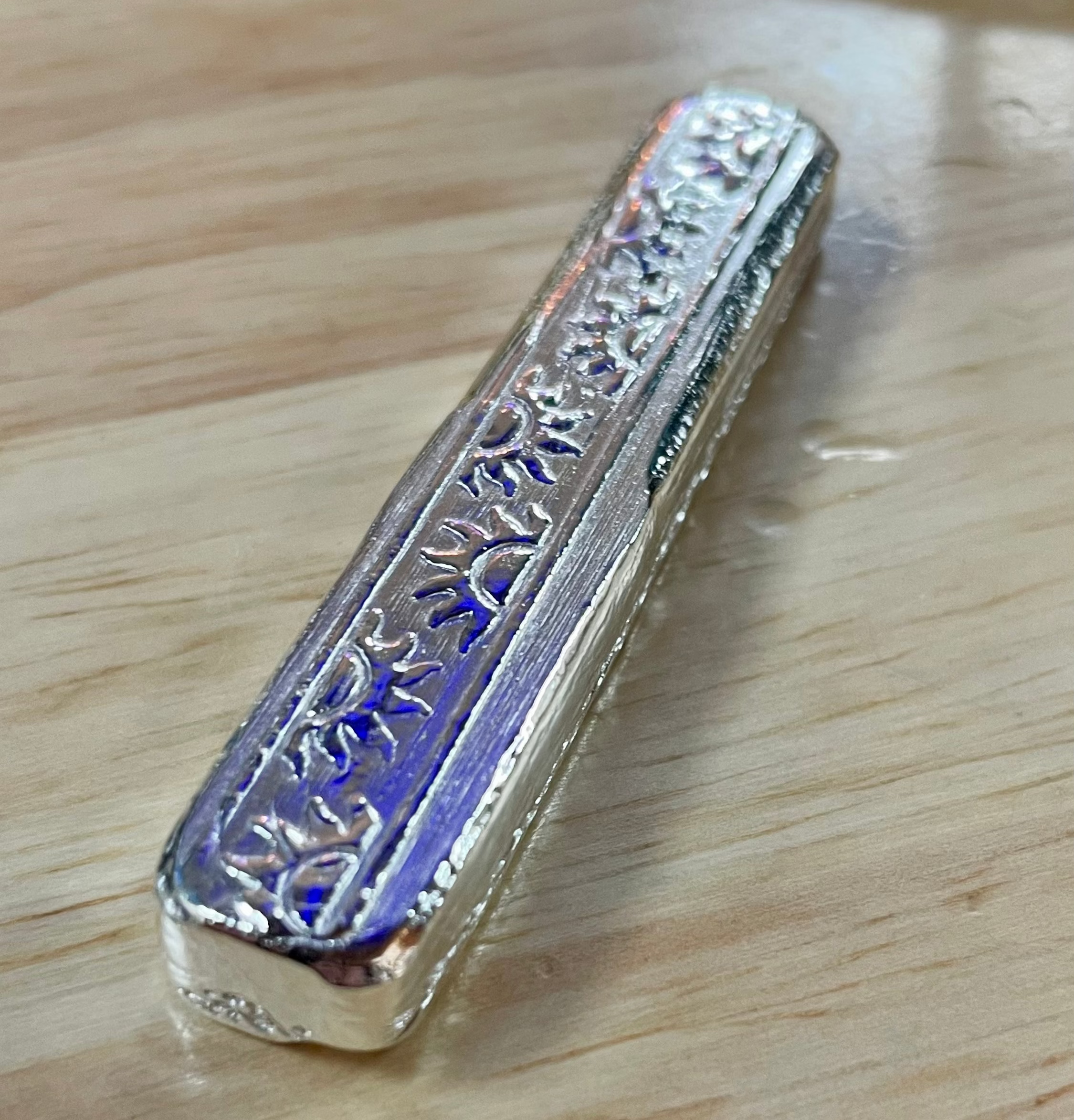 2.99oz Sunshine Wave Kit Kat Bar .999 Fine Silver