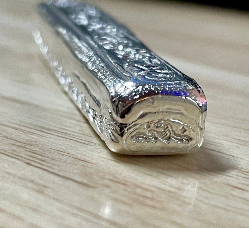 2.3oz Sunshine Wave Kit Kat Bar .999 Fine Silver