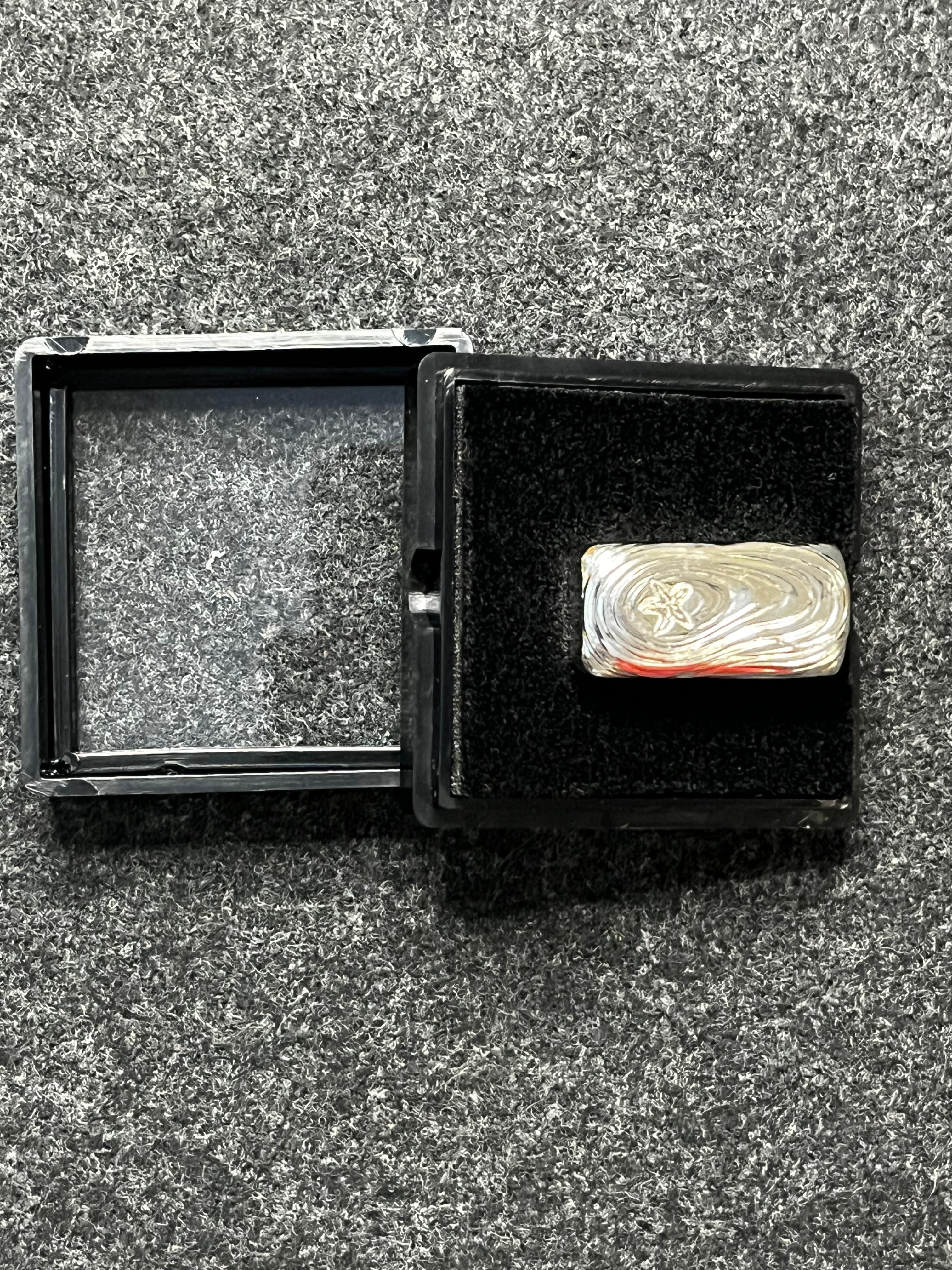 1.2oz Ripple Loaf Bar .999 Fine Silver