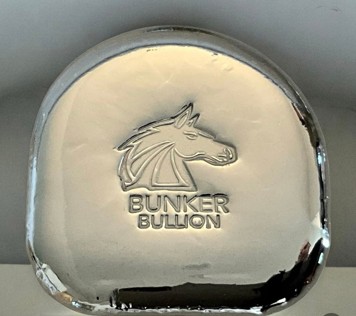 Bunker Bullion - 100 Gram Round Top Bar