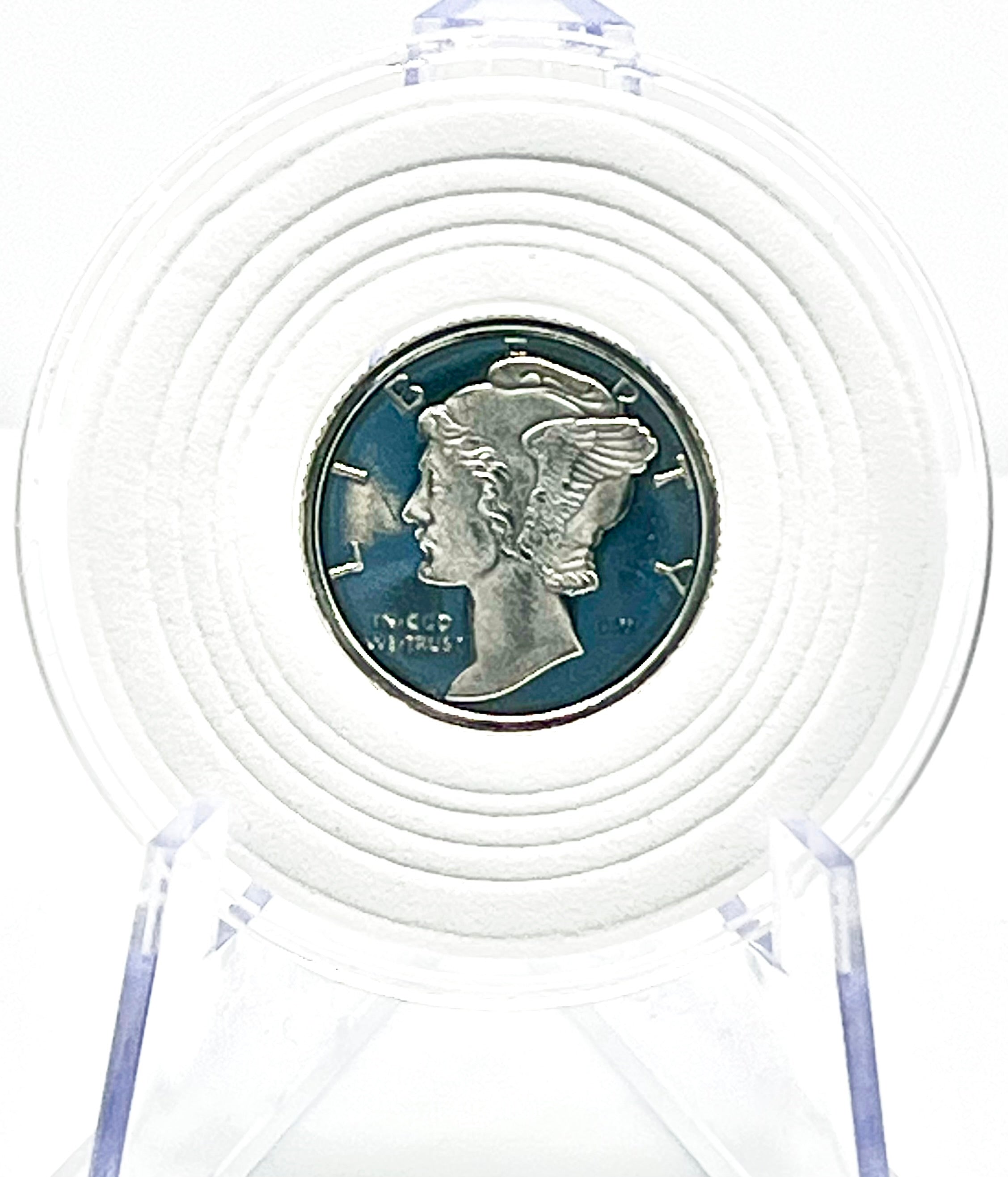 1/10 oz .999 Fine Silver Round - Mercury Dime Pattern
