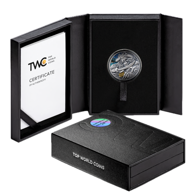 2025 Ghana Memento Mori Pirate Limited Edition 1 oz Silver Coin