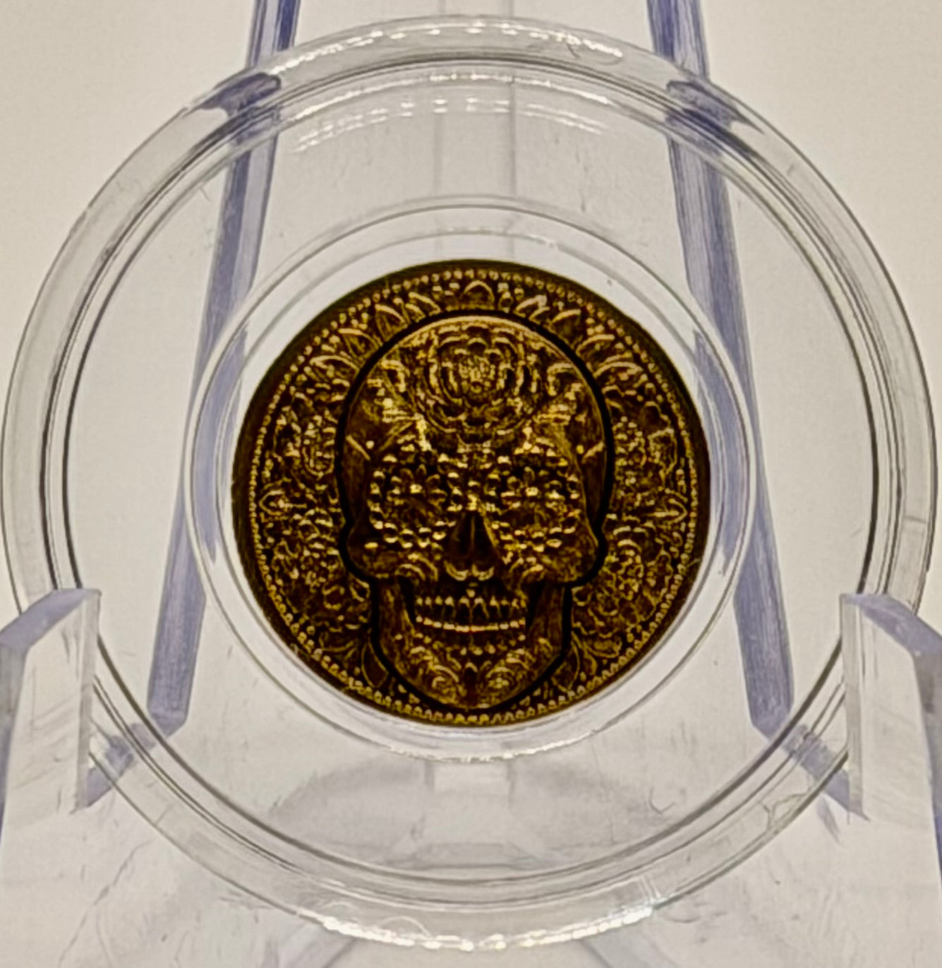 Monarch Mint - 1/100 oz .999 Fine Gold Round - Day of the Dead