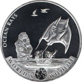 2023 Congolese Commemorative Ocean Ray 1 oz Silver Coin