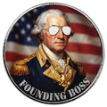 Founding Boss - 1 Ozt .999 Fine Silver - Art Round