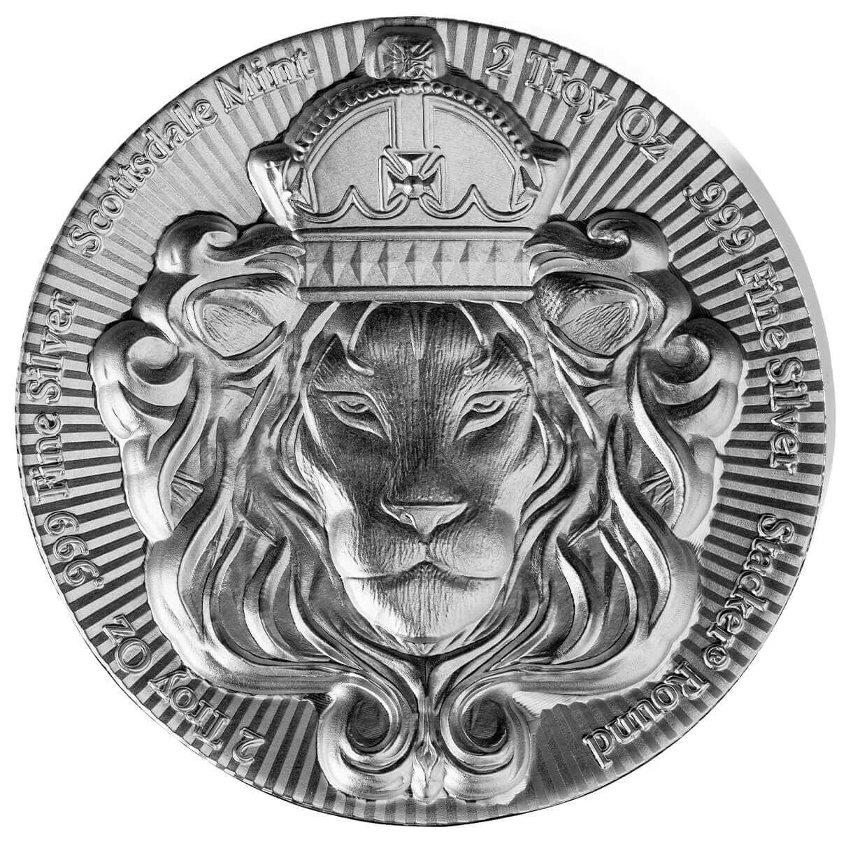 Scottsdale Stacker® - 5 Ozt .999 Fine Silver Round