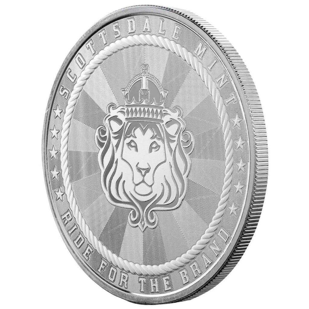 Scottsdale Cowboy Rifleman - 1 Ozt .9999 Fine Silver Round