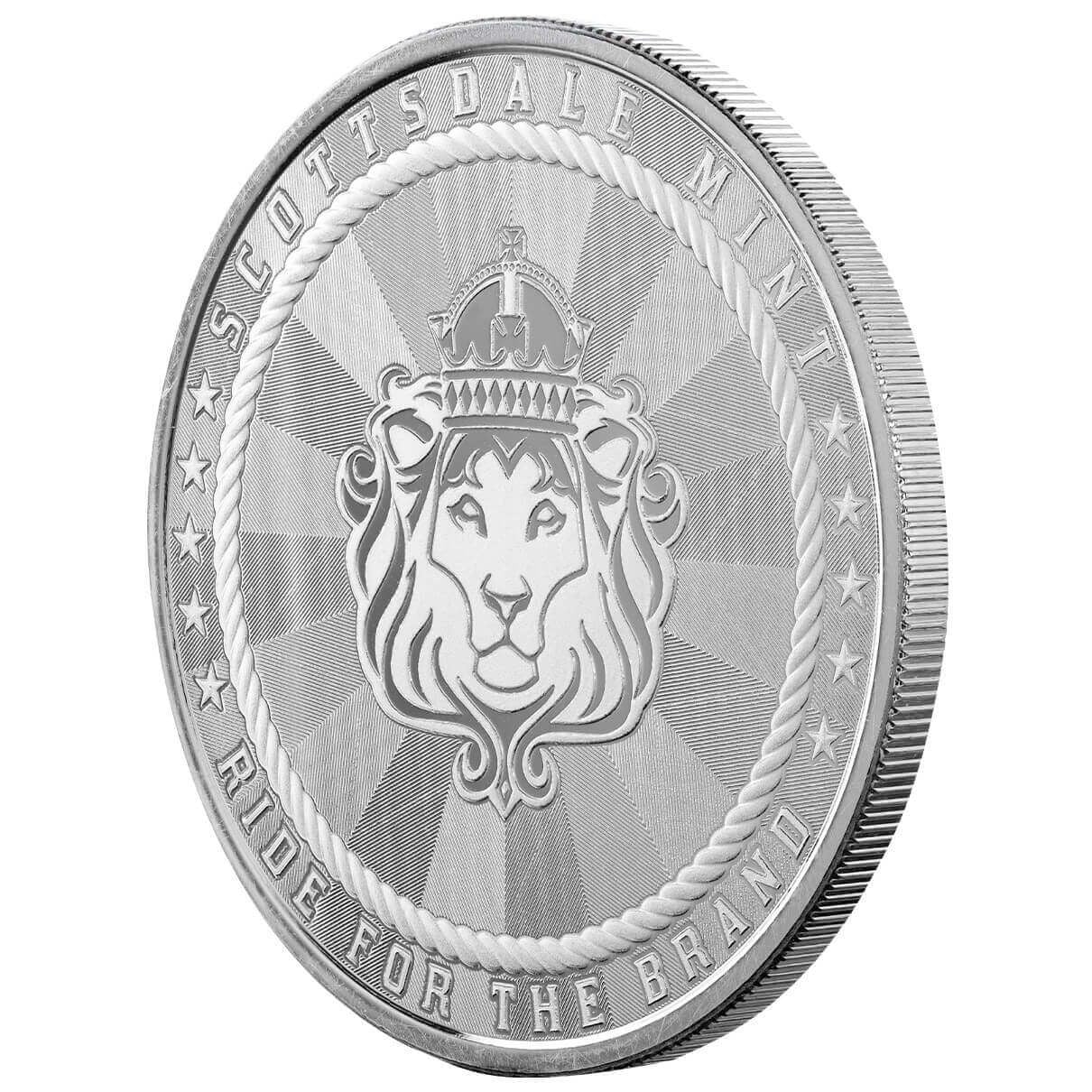 Scottsdale Cowboy Rifleman - 1 Ozt .9999 Fine Silver Round