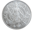 Silver Round 1 OZ Aztec Series - Water Diety