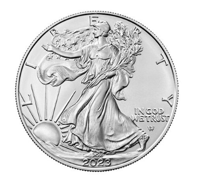 American Silver Eagle - Brilliant Uncirculated - Random Date - 1 Ozt. Fine Silver