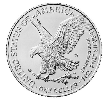 American Silver Eagle - Brilliant Uncirculated - Random Date - 1 Ozt. Fine Silver