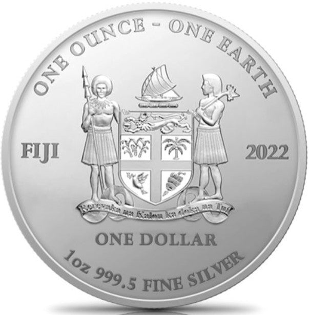 Fiji - 2022 Glow in the Dark Jack O' Lantern - 1ozt Sovereign - New from the mint