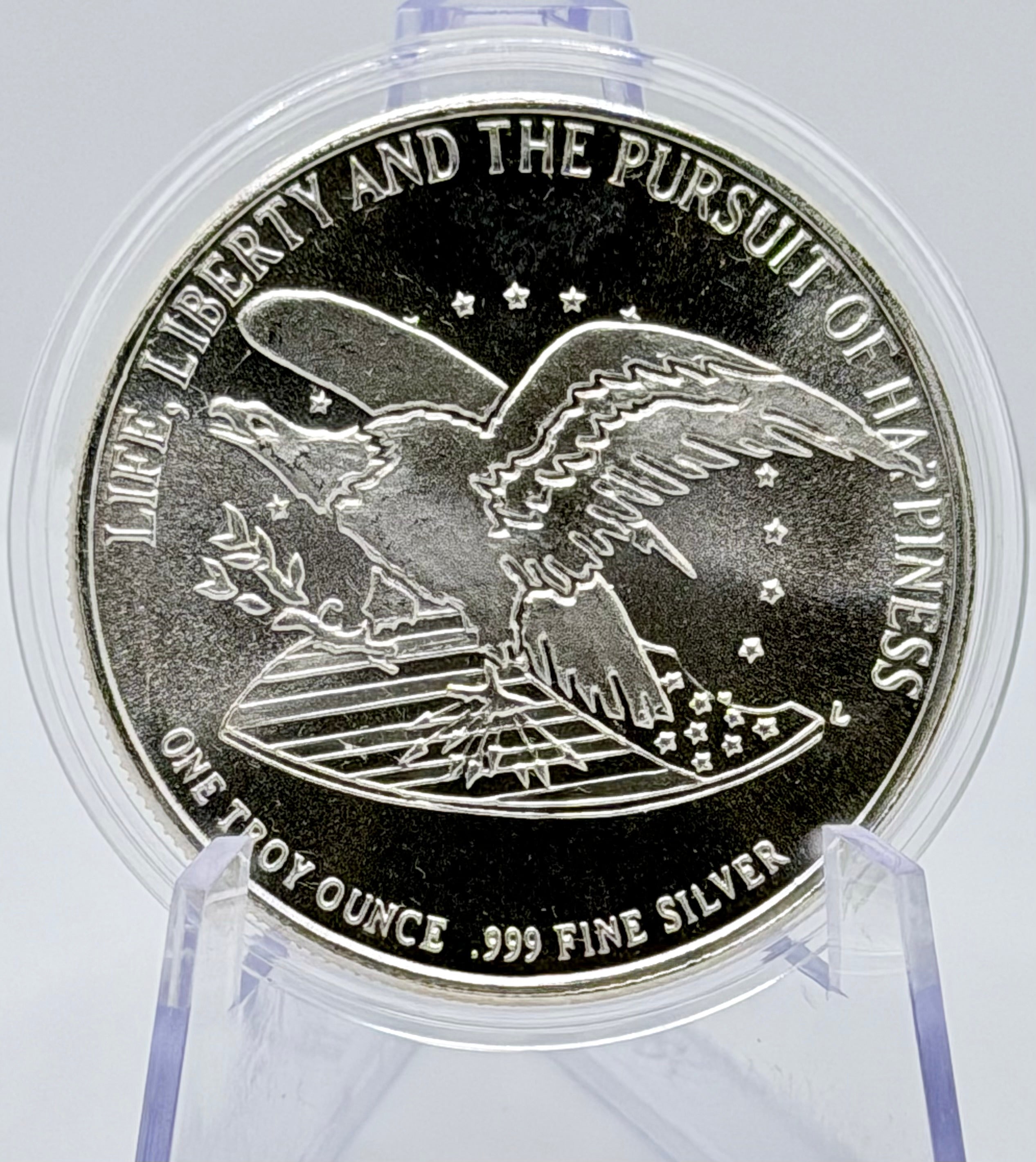 1991 Bill of Rights 1 oz .999 Fine Silver Round