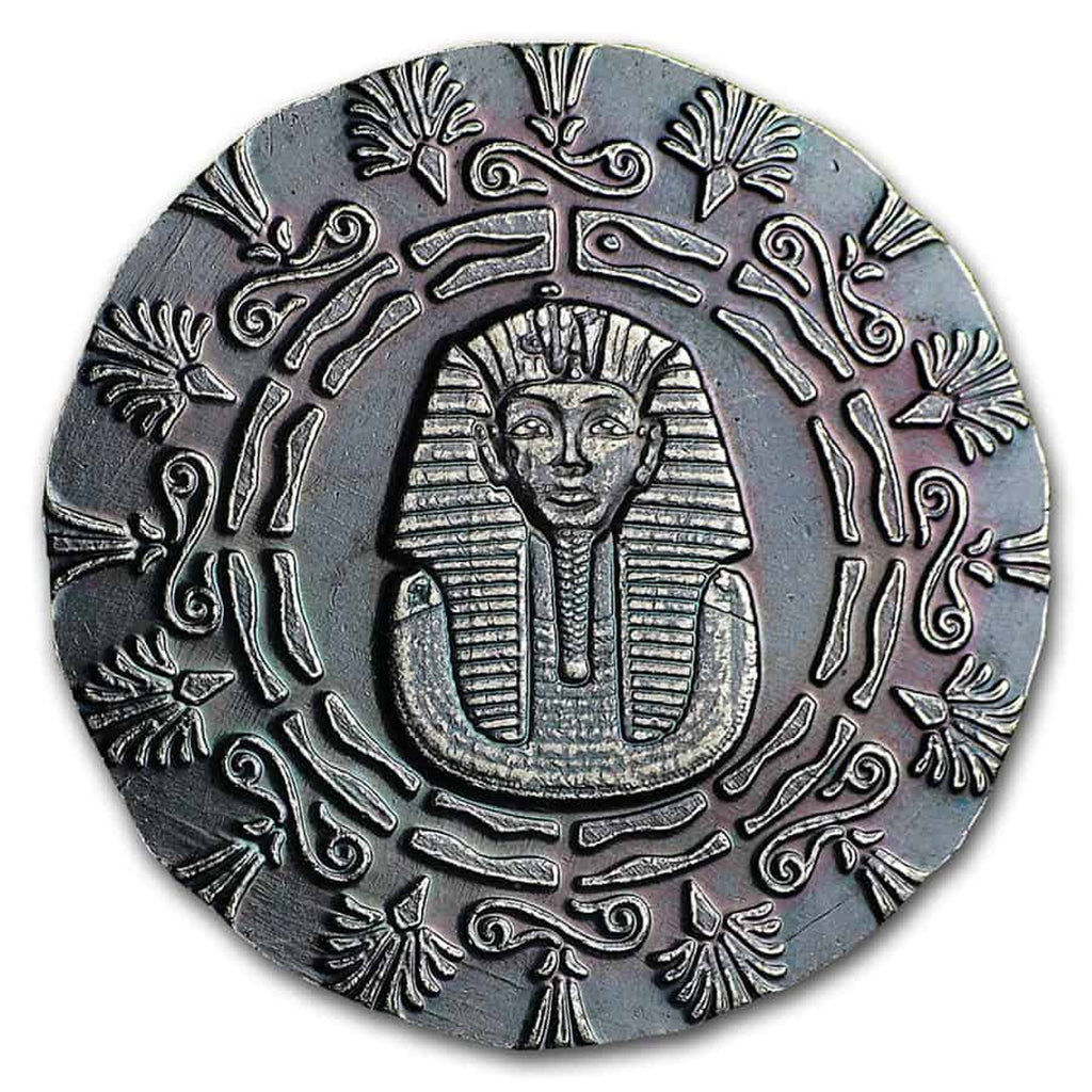 Monarch Mint - 1/4 oz .999 Fine Silver Round - Egyptian King Tut