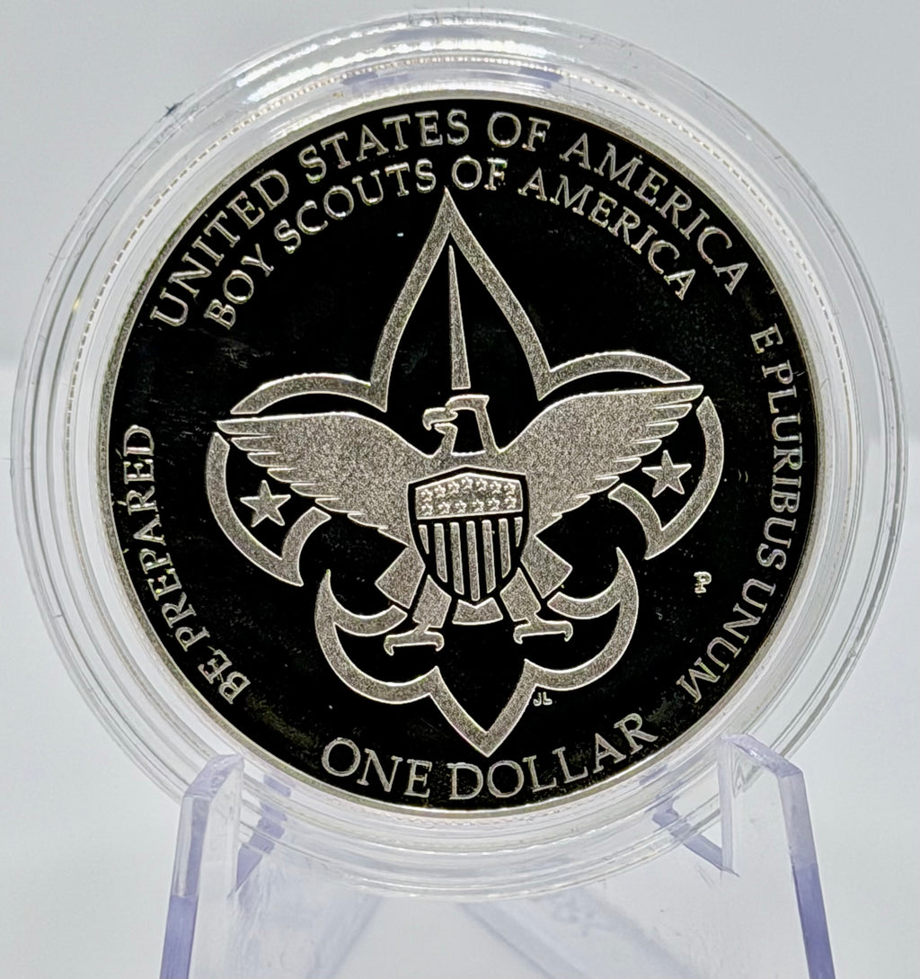 2010 US Commemorative: Boy Scouts Centennial - Silver Dollar