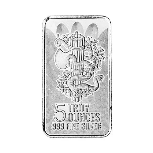 5ozt  "Unity" .999 Fine Silver Bar