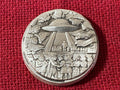 1 oz "Aliens Among Us" .999 Fine Silver Round