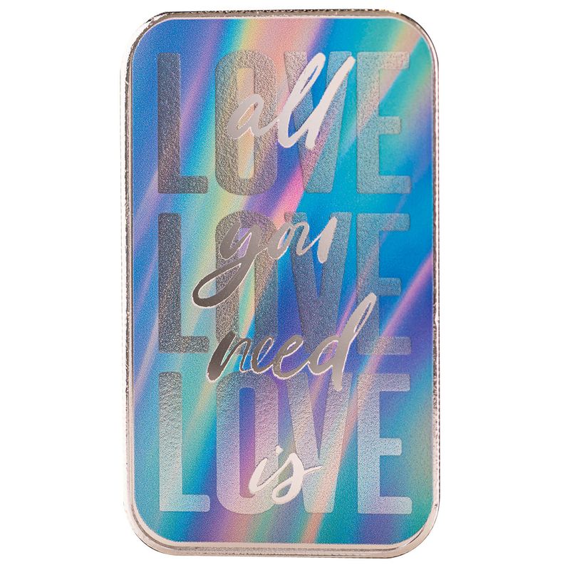 All You Need is Love - 1 Ozt .999 Fine Silver - Color Bar
