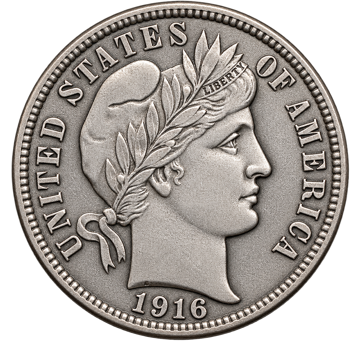 Barber Dimes - $1 Face Value - Circulated - Random Full Date