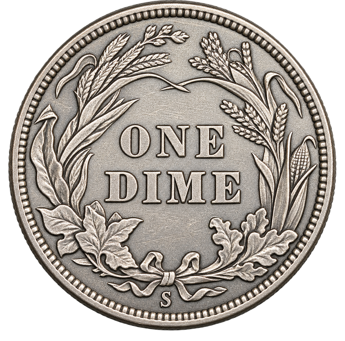 Barber Dimes - $1 Face Value - Circulated - Random Full Date