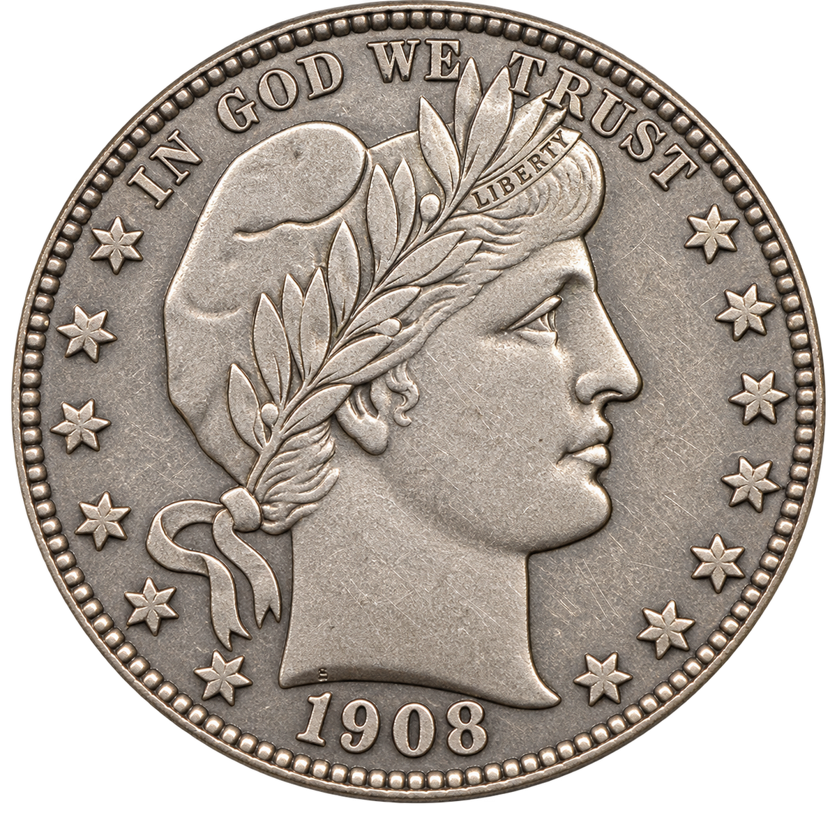 Barber Quarters - $1 Face Value - Circulated - Random Full Date
