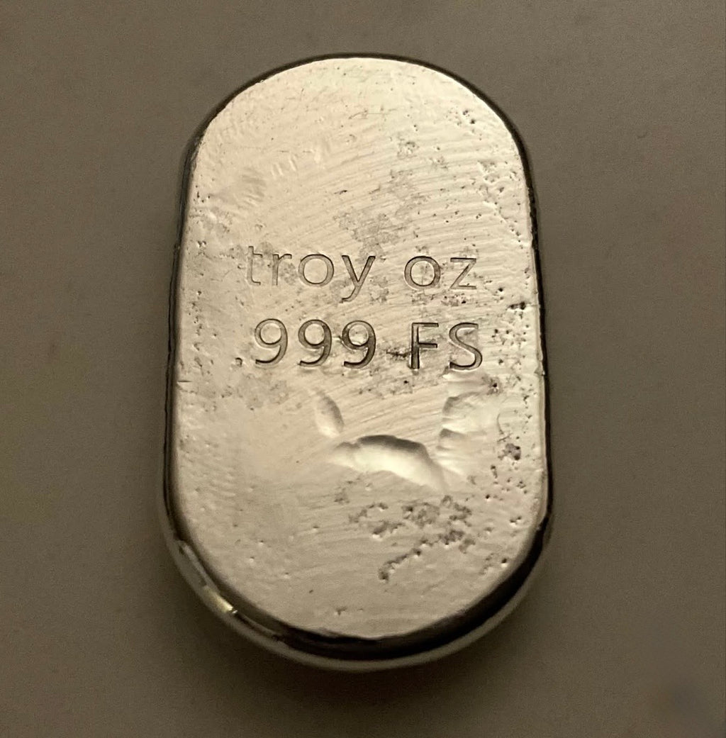 Bunker Bullion - Bunker Bean Bar - 1 ozt. Fine Silver