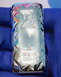 Bunker Bullion -  Fireworks Bar w/ Logo - 4 ozt. Fine Silver
