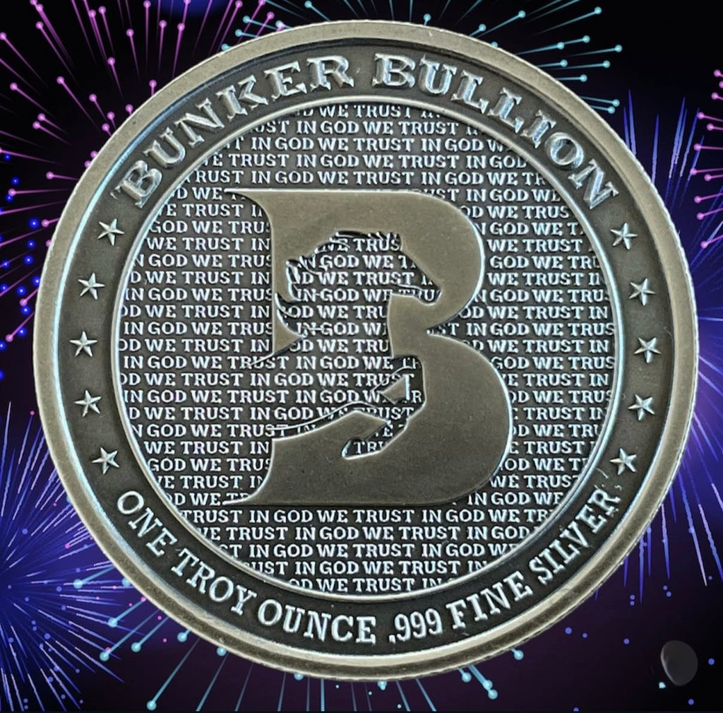 Bunker Bullion - Prayer at Valley Forge Round - 1 ozt. Fine Silver