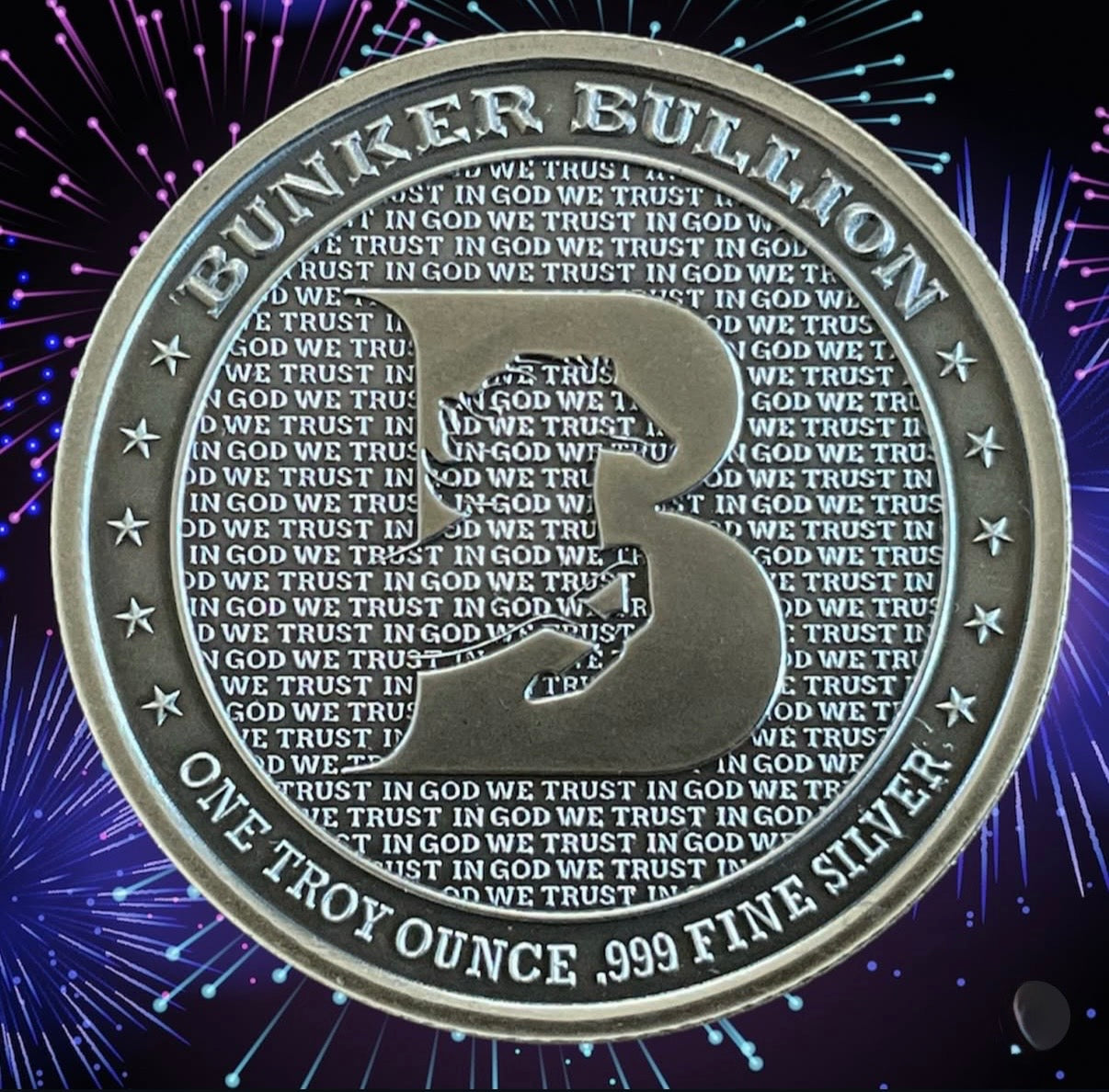 Bunker Bullion - Prayer at Valley Forge Round - 1 ozt. Fine Silver