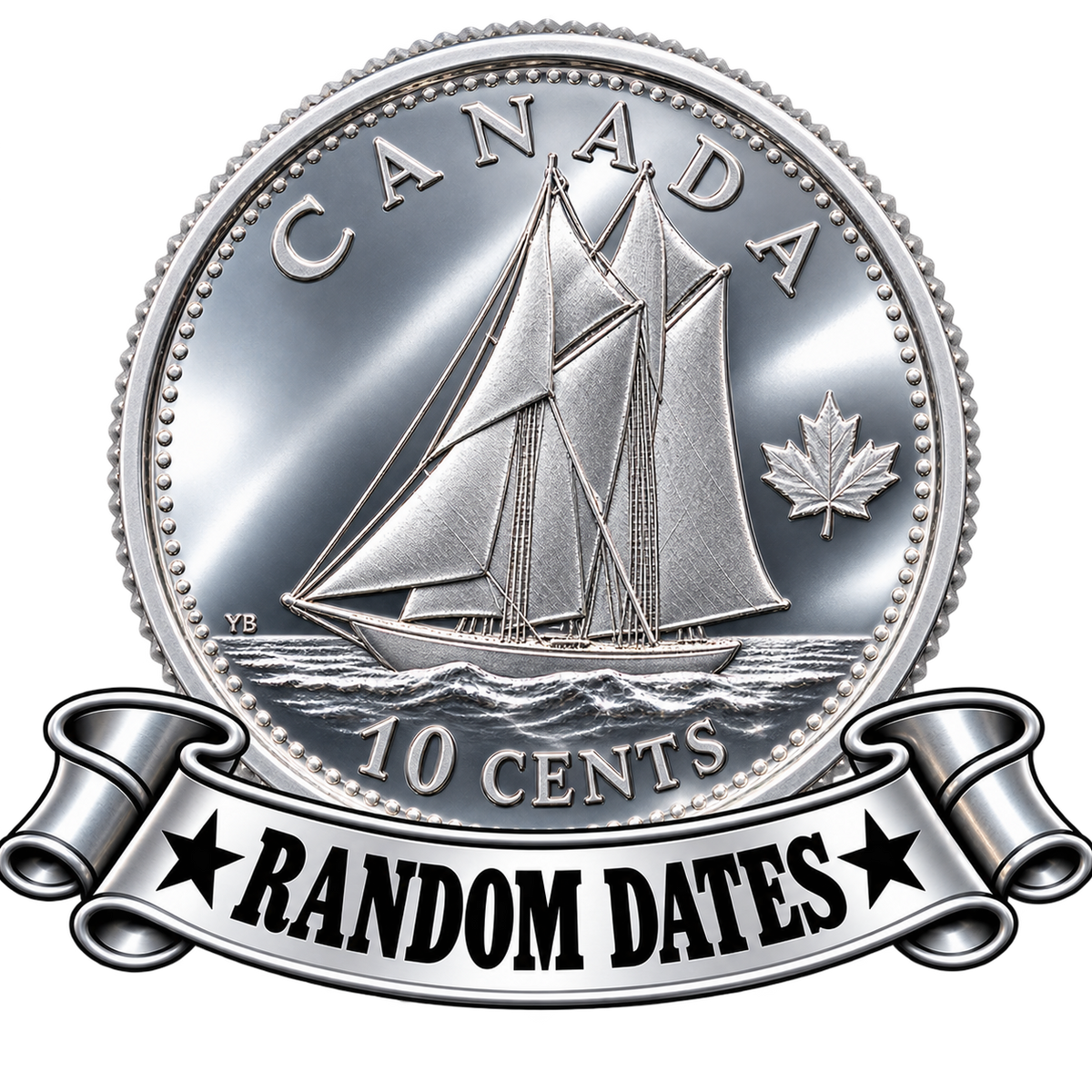 Canadian Dime – Extra Fine - Random Date