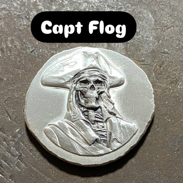 1 oz Captain Flog .999 Fine Silver