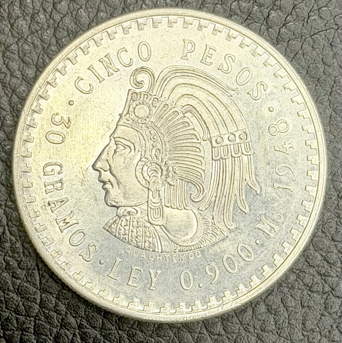 Mexico - Cinco Peso Cuauhtémoc – (Random Year)